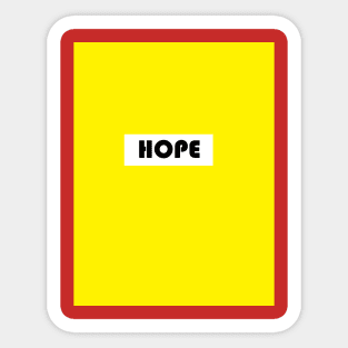 hope Sticker